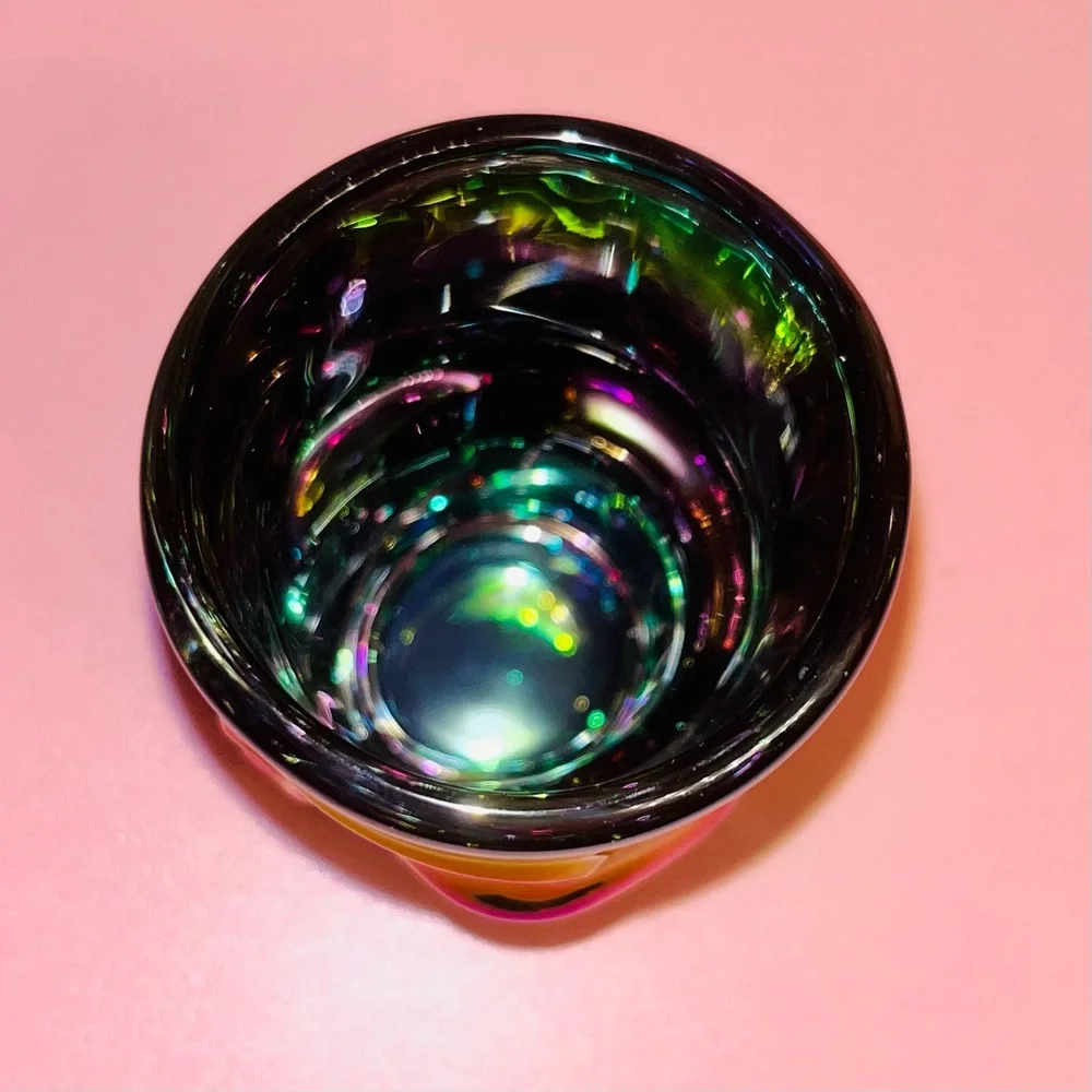 6 Iridescent Skull Shot Glasses by Circleware Rainbow Fusion - Picture 7 of 16